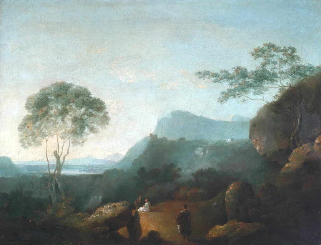 Paesaggio con figure - Bradford Art Galleries and Museums, West Yorkshire